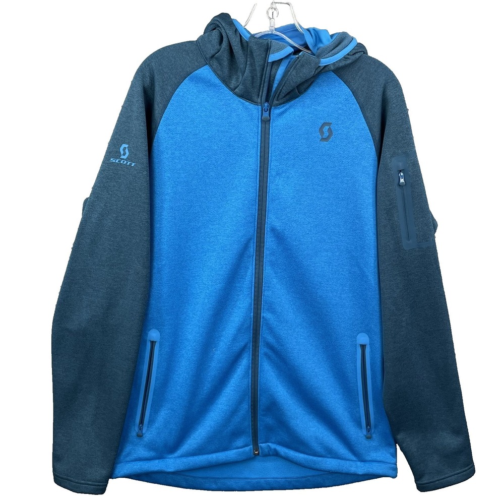 Scott Fleece Jacket Men's Large Ski Snow Outdoor Gorpcore Tech Sport Performance